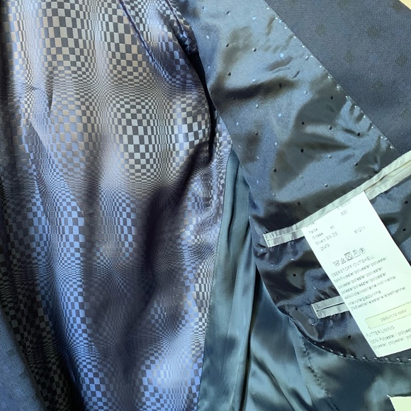 Navy Blazer EU50 Wool Blend - Picture 8 of 9